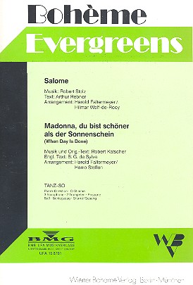 Salome  und  Madonn du bist schöner