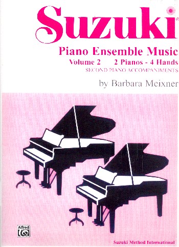 Suzuki Piano Ensemble Music vol.2 for 2 pianos