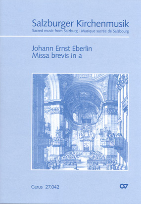 Missa brevis a-Moll für Soli (SATB), gem Chor,