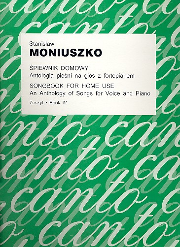 Songbook for Home Use vol.4 for voice and piano