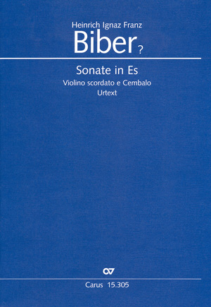 Sonate Es-Dur für Violine (scordato) und Cembalo