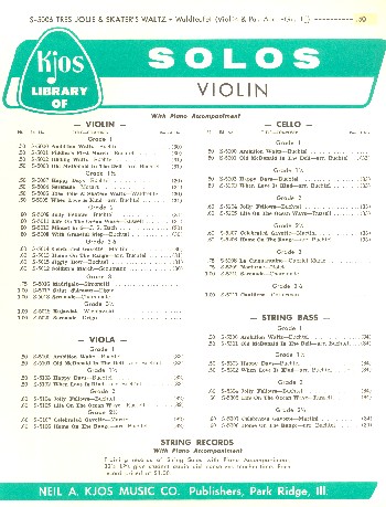 Très jolie  und  Skater's Waltz