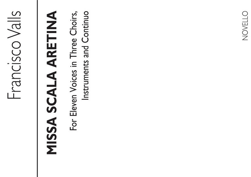 Missa Scala Aretina para 11 voces eb 3 coros,