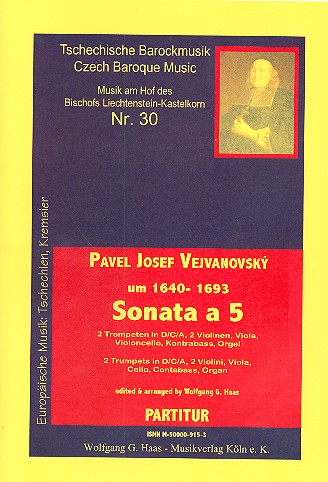 Sonata a 5 für 2 (Natur-)Trompeten in D/C/A,