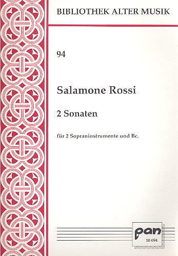 2 Sonaten für 2 Sopraninstrumente