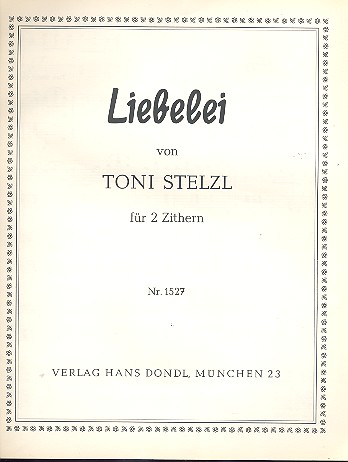 Liebelei op.5 für Zither