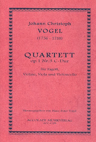 Quartett C-Dur op.1,3 für
