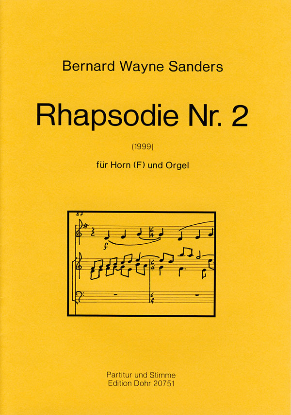 Rhapsodie Nr.2 für Horn und Orgel
