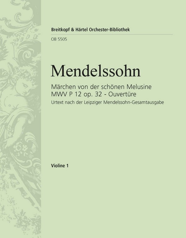 Konzert-Ouverture Nr.4 zum Märchen von der schönen Melusine op.32