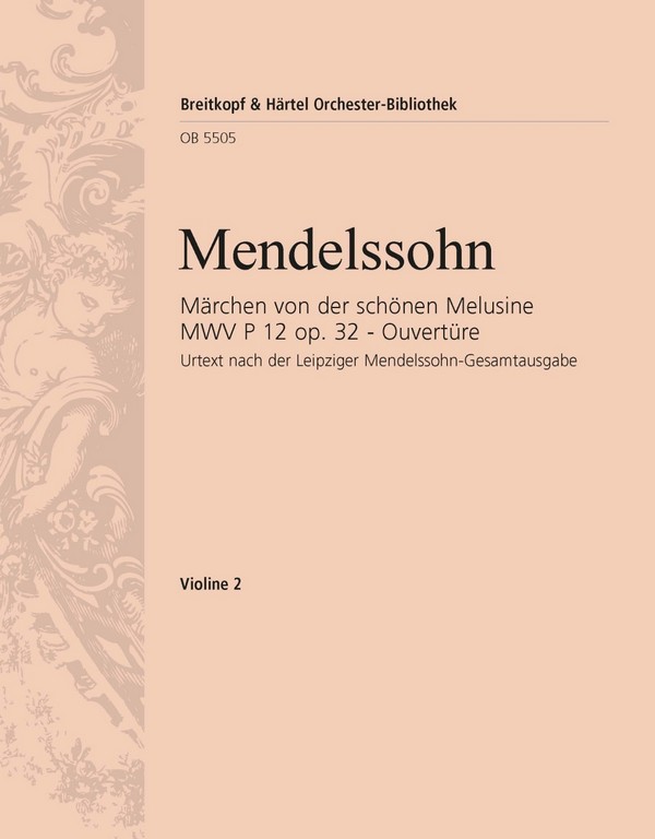 Konzert-Ouverture Nr.4 zum Märchen von der schönen Melusine op.32