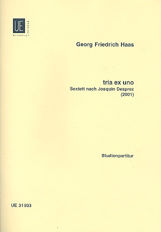 Tria ex uno für Altflöte, Baßklarinette,