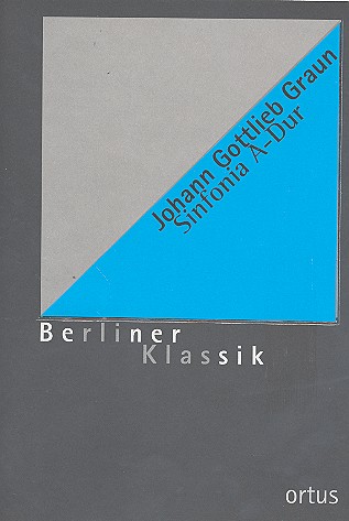 Sinfonie A-Dur GraunWV Cv:XII:86