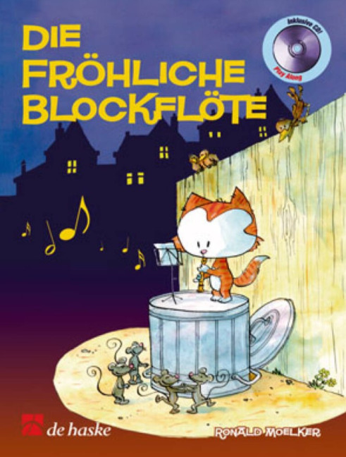 Die fröhliche Blockflöte (+CD) für Sopran-