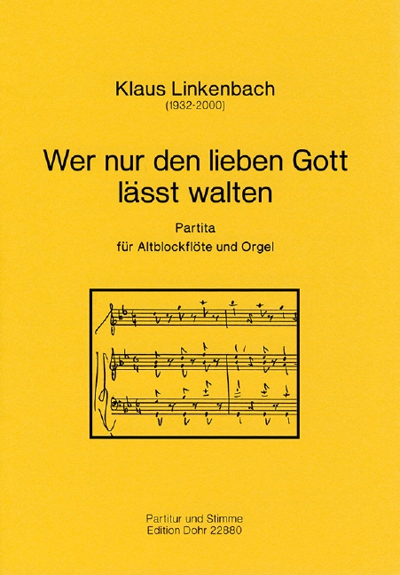 Wer nur den lieben Gott lässt walten Partita