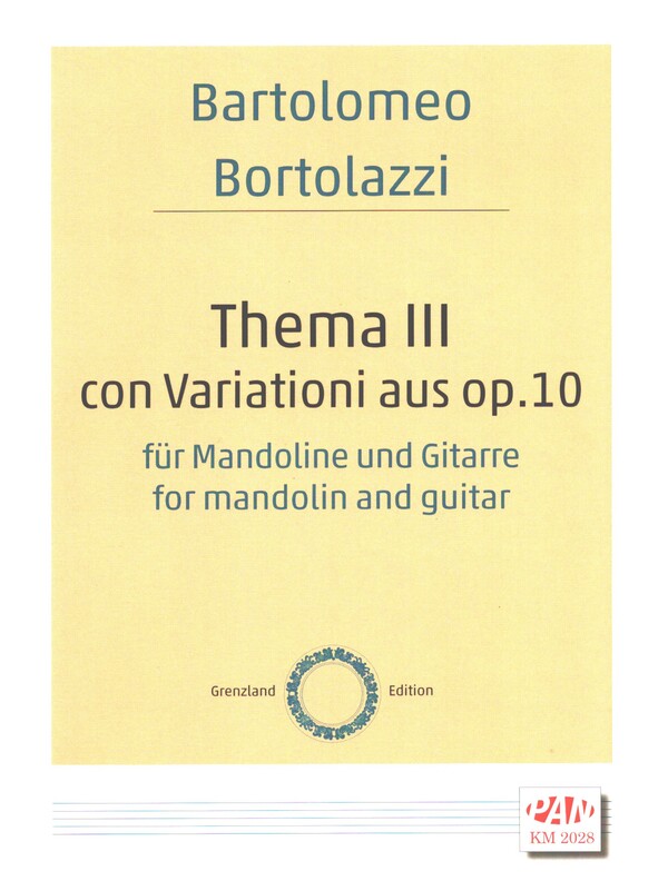 3. Thema und Variationen aus op.10 für