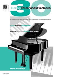 30 easy piano studies in classical, jazz