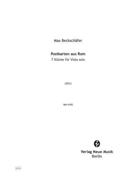 Postkarten aus Rom