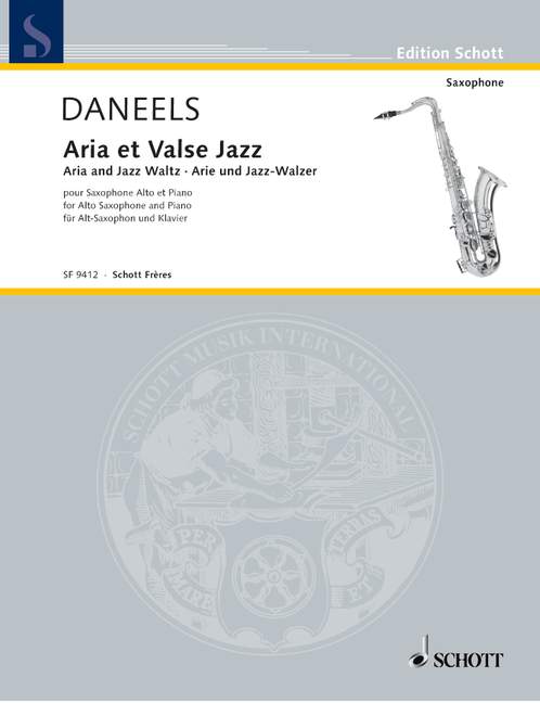 Aria et valse jazz pour saxophone alto