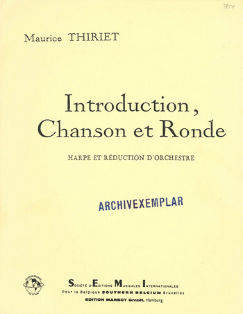 Introduction, chanson et ronde