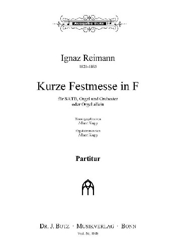 Kurze Festmesse F-Dur