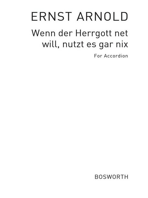 Wenn der Herrgott net will nutzt es gar nix