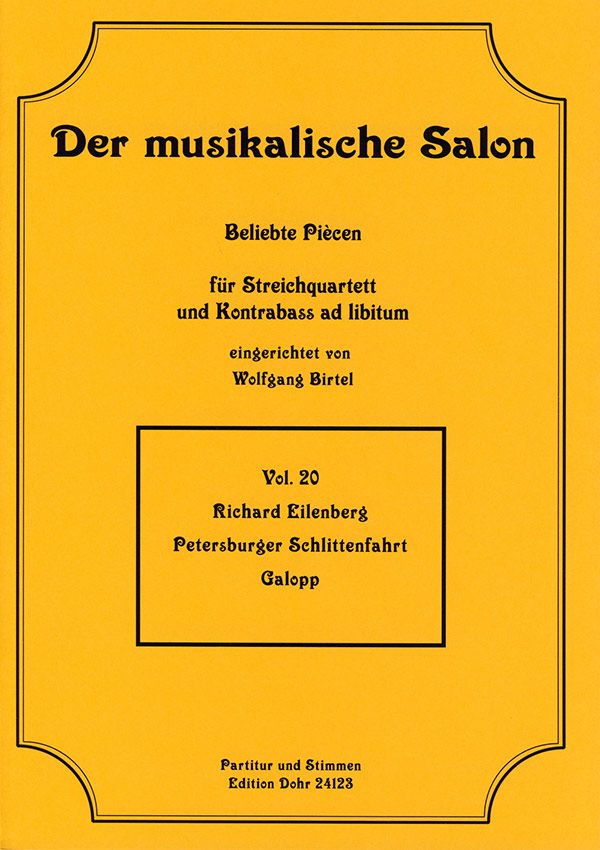 Petersburger Schlittenfahrt