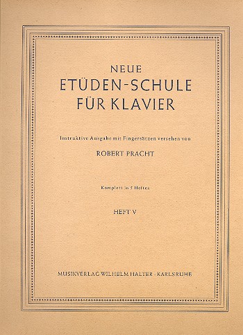 Neue Etüdenschule Band 5