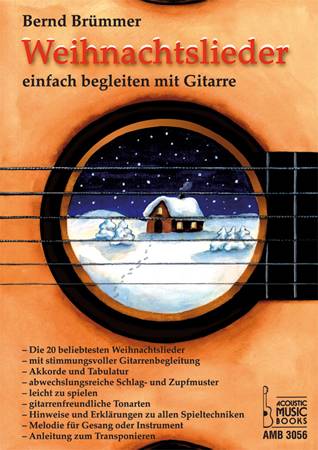 Weihnachtslieder einfach begleiten mit der Gitarre