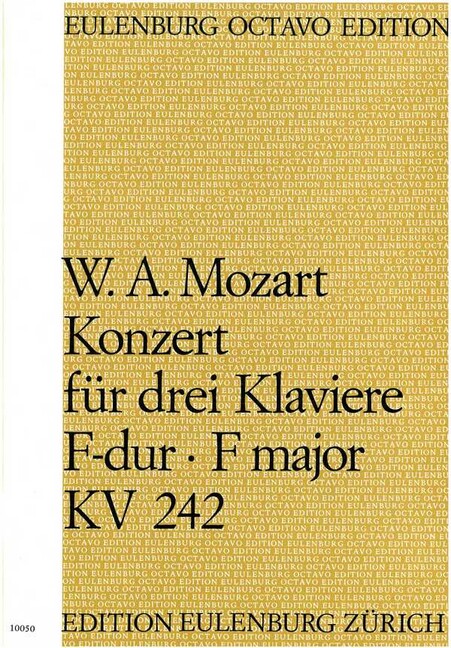 Konzert F-Dur KV242