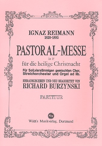 Pastoralmesse F-Dur für Soli, gem Chor