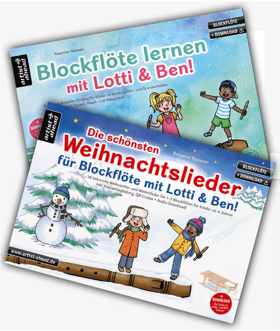 Blockflöte lernen mit Lotti & Ben