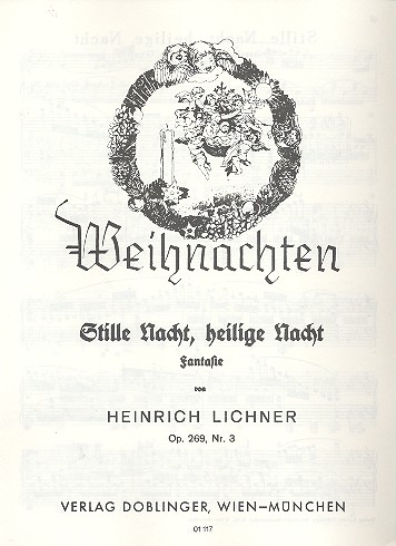 Stille Nacht heilige Nacht op.269,3