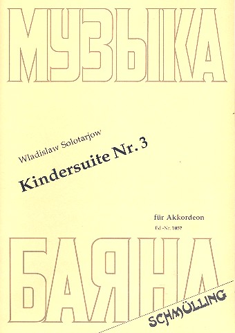 Kindersuite Nr.3