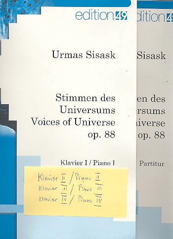 Stimmen des Universums op.88
