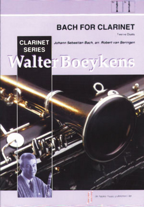 Bach for clarinet 12 duets for 2 clarinets