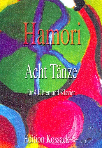 8 Tänze für 4 Flöten und Klavier