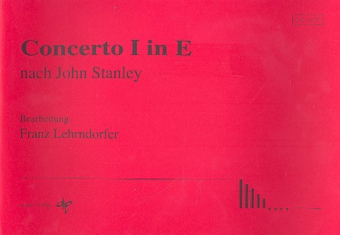 Concerto Nr.1 E-Dur nach Stanley