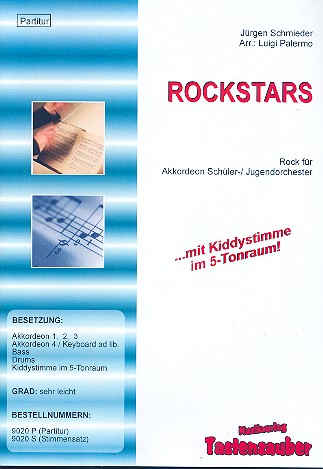 Rockstars für Akkordeonorchester