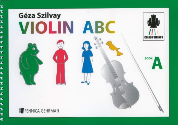 Colour Strings Violin ABC Book A