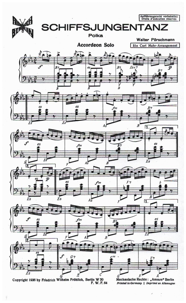 Schiffsjungentanz Polka für