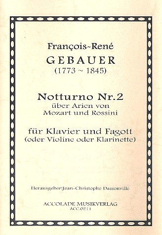 Notturno Nr. 2 über Arien von Mozart und