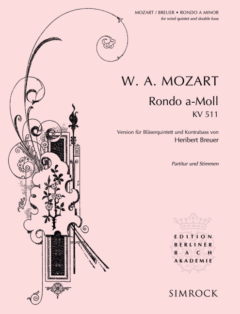 Rondo a-Moll KV511 für Klavier