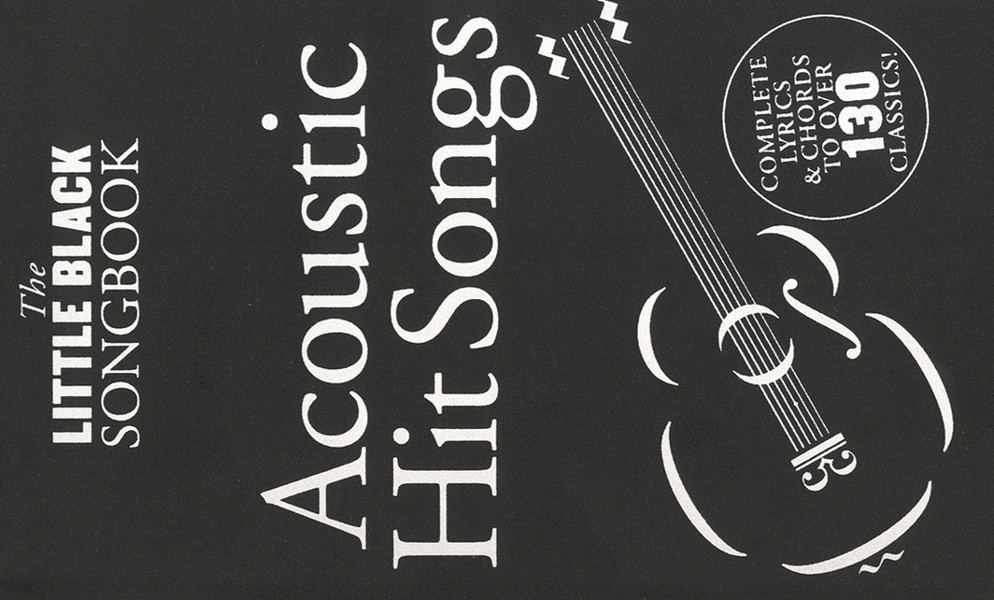 The little black Songbook: Acoustic Hit Songs