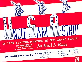 Uncle Sam A-Strut: für Blasorchester