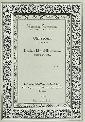 Il primo libro delle canzoni opera quinta