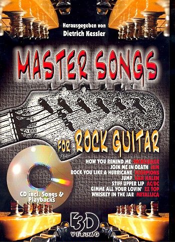 Master Songs for Rock Guitar (+CD):