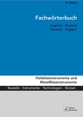 Fachwörterbuch Holzblasinstrumente