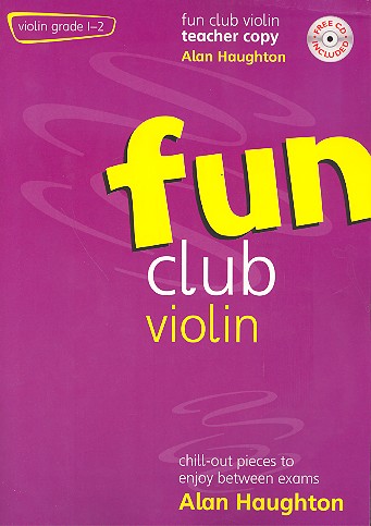 fun club (+CD) for violin and piano (teacher copy)