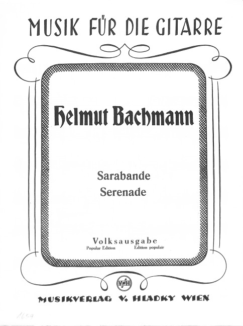 Sarabande  und Serenade für Gitarre