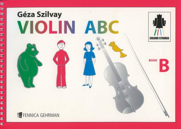Colour Strings Violin ABC Book B